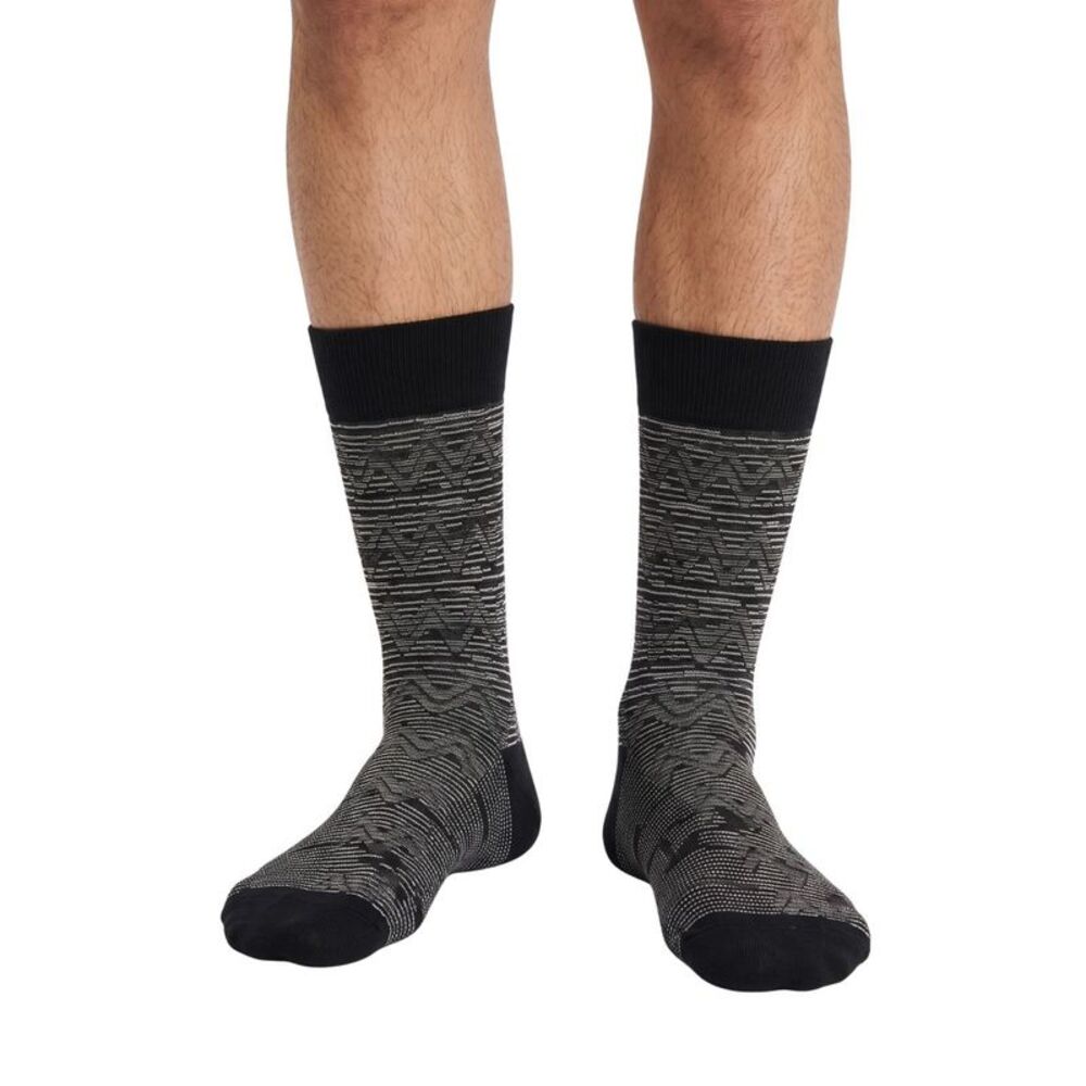 Missoni Black White Mens Chevron Socks-L